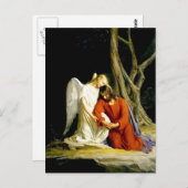 Carte Postale Gethsemane Carl Bloch (Devant / Derrière)