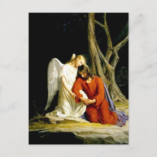 Carte Postale Gethsemane Carl Bloch (Devant)