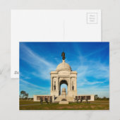 Carte Postale Gettysburg National Park - Pennsylvania Memorial (Devant / Derrière)