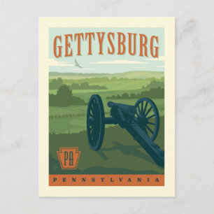 Carte Postale Gettysburg, Pennsylvanie