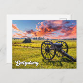 Carte Postale Gettysburg, Pennsylvanie, États-Unis (Devant / Derrière)