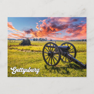 Carte Postale Gettysburg, Pennsylvanie, États-Unis