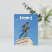 Carte postale Gettysburg Statue I (Debout devant)
