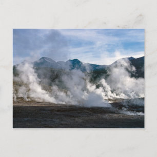 Carte Postale Geysers d'El Tatio près de San Pedro de Atacama -