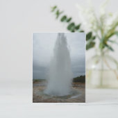 Carte Postale Geysir (Debout devant)