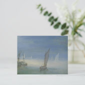 Carte Postale Gezicht op een dorp aan een rivier (Debout devant)