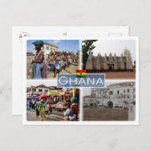 Carte Postale GH Ghana (Devant / Derrière)