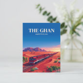 Carte Postale Ghan (Australian Outback) Australie (Debout devant)