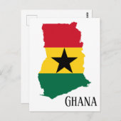 Carte Postale Ghana (Devant / Derrière)