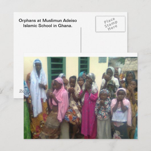 Carte postale Ghana (Devant / Derrière)