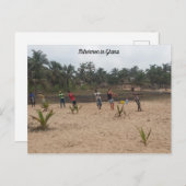 Carte postale Ghana (Devant / Derrière)