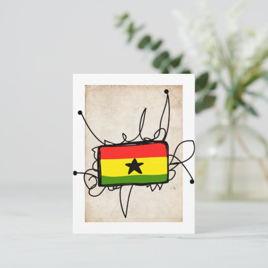 Carte Postale Ghana (Debout devant)