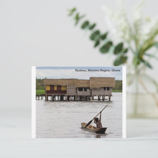 Carte postale Ghana (Debout devant)