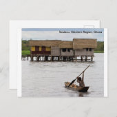 Carte postale Ghana (Devant / Derrière)