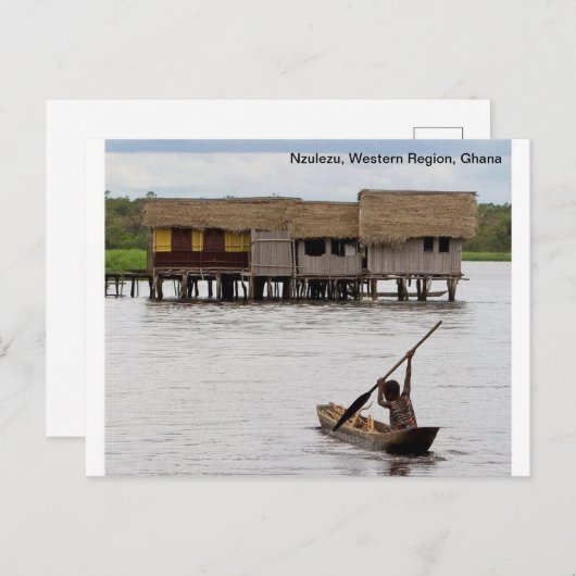 Carte postale Ghana (Devant / Derrière)