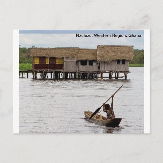 Carte postale Ghana (Devant)