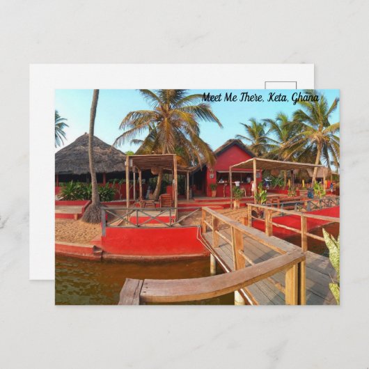 Carte postale Ghana (Devant / Derrière)