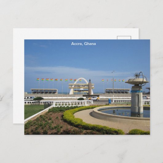 Carte postale Ghana (Devant / Derrière)