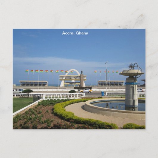 Carte postale Ghana (Devant)