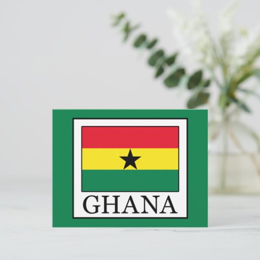 Carte Postale Ghana (Debout devant)