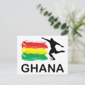 Carte Postale Ghana Football (Debout devant)