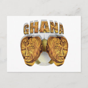 Carte Postale Ghana football antique Kofi KolKalli cadeaux
