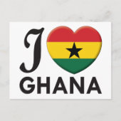 Carte Postale Ghana Love (Devant)