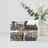 Carte Postale Ghana - Mosaïque - (Debout devant)