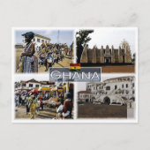 Carte Postale Ghana - Mosaïque - (Devant)