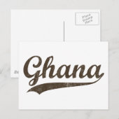 Carte Postale Ghana vintage (Devant / Derrière)