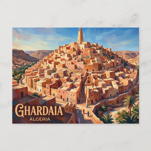 Carte Postale Ghardaïa Algérie (Devant)
