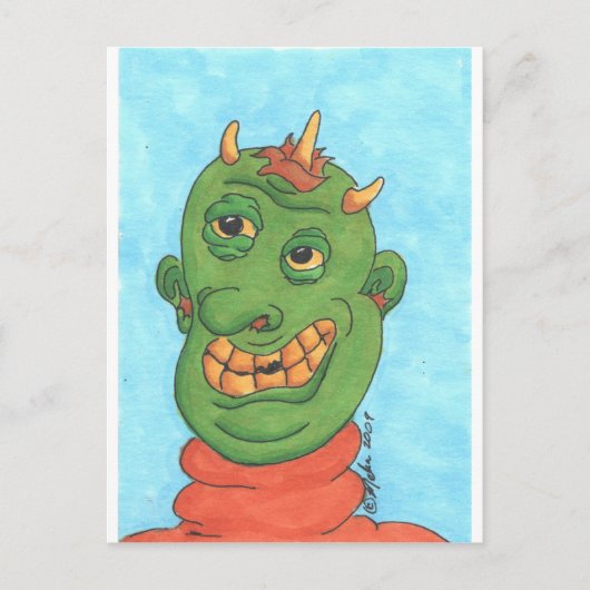 Carte Postale Ghastly Ghoul (Devant)