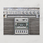 CARTE POSTALE GHETTO BLASTER (Devant)