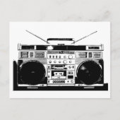 Carte Postale Ghetto Blaster (Devant)