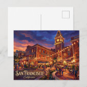 Carte Postale Ghirardelli Square États-Unis (Devant / Derrière)