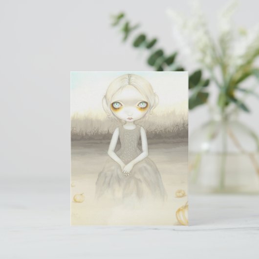 Carte postale "Ghost of the Citrouille Patch" (Debout devant)