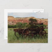 Carte Postale Ghost Ranch Wagon, photo de JLH (Devant / Derrière)