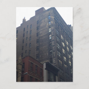 Carte Postale Ghost Signes Garment District Architecture New Yor