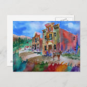 Carte postale Ghost Town (Devant / Derrière)