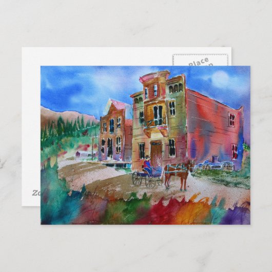 Carte postale Ghost Town (Devant / Derrière)