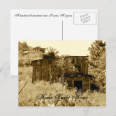 Carte postale Ghost Town (Devant / Derrière)