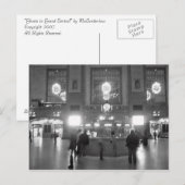 Carte postale "Ghosts in Grand Central" (Devant / Derrière)
