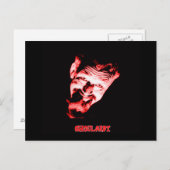 Carte postale Ghoulardi (rouge) (Devant / Derrière)