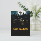 Carte postale Ghoulish Halloween (Debout devant)