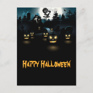 Carte postale Ghoulish Halloween