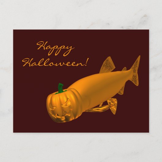 Carte Postale Giant Halloween Trout (Devant)