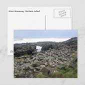 Carte Postale Giants Causeway Irlande du Nord (Devant / Derrière)