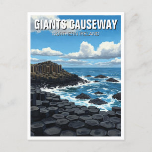 Carte Postale Giants Causeway Irlande du Nord Voyage