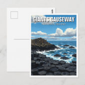 Carte Postale Giants Causeway Irlande du Nord Voyage (Devant / Derrière)