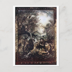 Carte Postale Giants de combat